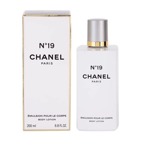 chanel 19 bodylotion